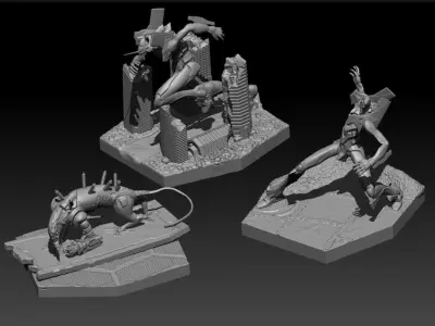 Evangelion Unit 02 Code 777 - Collection Part 3 3D print model