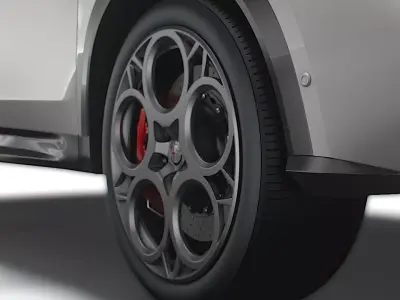 Alfa Romeo Tonale Veloce 965 2022 wheel 3D model