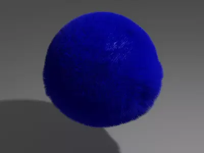 gegerger fur ball Free 3D model