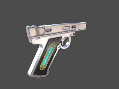Persona 3 Evoker  Low-poly 3D model