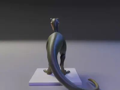 dinosaur 3D print model 6