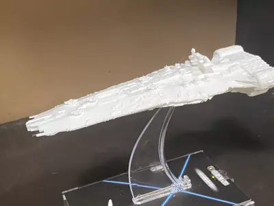 Star Wars Armada New Republic Assault Carrier 3D print model