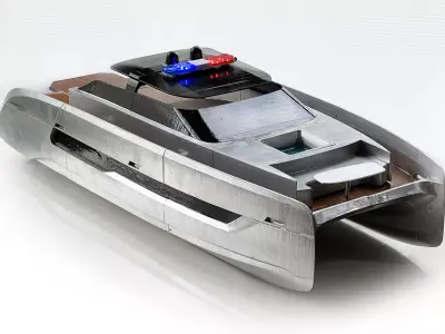 3D Print RC Catamaran 3D print model