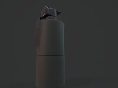 Smoke Grenade - Models and Textures Low-poly 3D model Low-poly 3D model