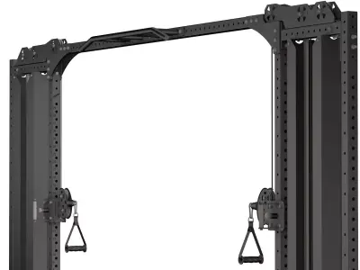 Dual Station Pulley 3D model