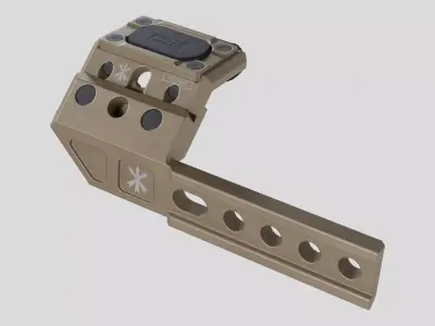 UNITY Tactical Modlite ModButton Fusion LightWing Low-poly 3D model