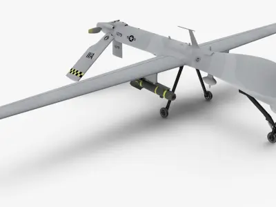 General Atomics MQ-1 Predator 3D model