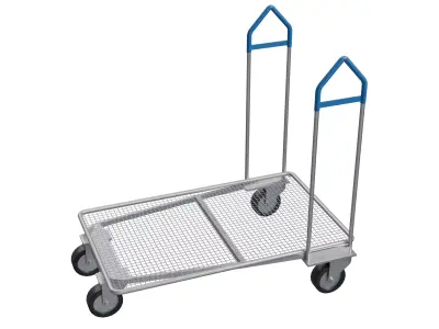 Shopping Cart V1 Low-poly 3D model purchase