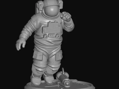 spaceman 3D print model