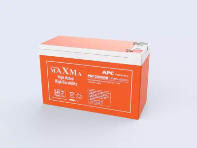 Battery Maxma Low-poly 3D model