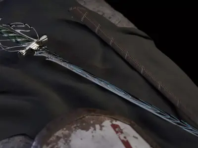 Sword Grayswandir Low-poly 3D model