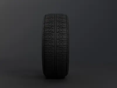 Tire Pack Blender 3D model