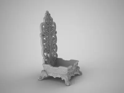 Antique Sticky Note Holder 3D print model