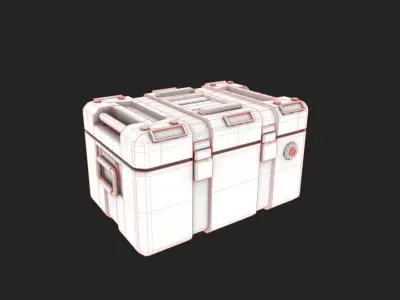 Sci-fi Box 3D print model