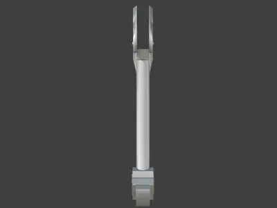 Kujou Sara Fan - Handle Part 3D print model