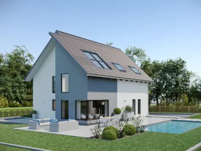 Private house 3D model get
