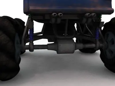 Monster Truck 3D model order