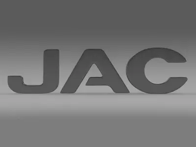jac logo 3D model from CGTrader
