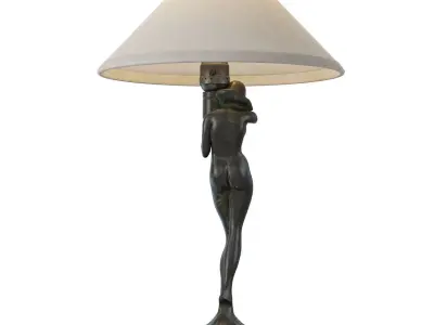 1stdibs Frankart Table Lamp L203 1922s 3D model