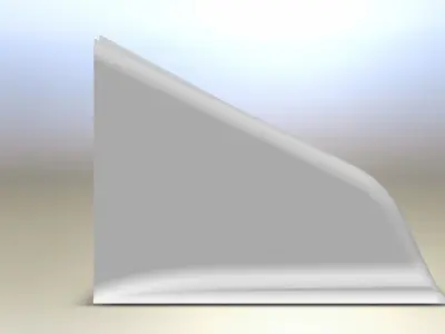 Spoiler for Truck 3D model
