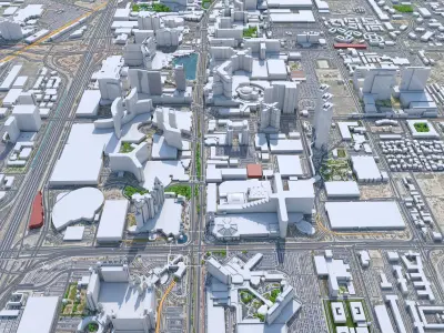 Las Vegas Strip Nevada USA 3D model