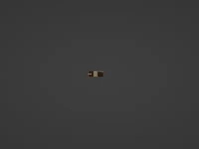 Ninja short sword 3D model