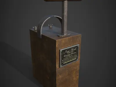 Blasting machine  3D model
