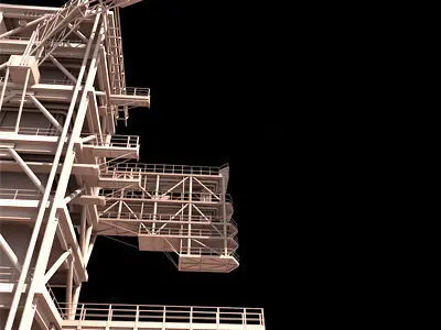 Industrial Tower 3D model by 3D-Horse