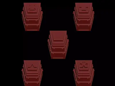Space Boys Cyborgs Kit Free 3D print model