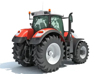 Steyr Tractor 3D model