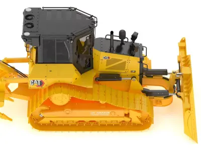 Medium Dozers D5 3D model