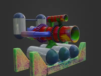 Holi Weapon Free 3D model