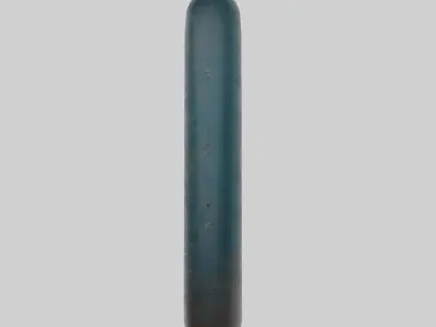 Gas cylinder 3D model buy