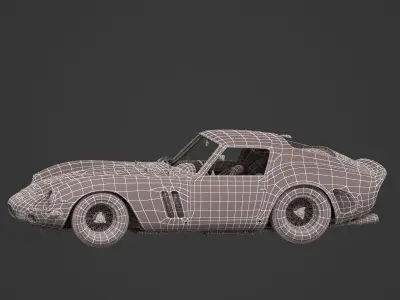 Ferrari 250 GTO - 5111GT - No Engine 3D model