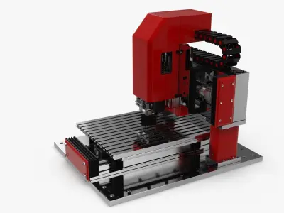 CNC Router Engraving Drilling Milling machine 3D model