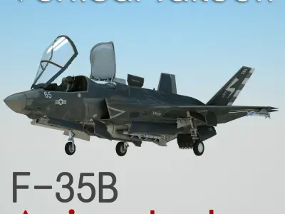 F-35B Joint Strike Fighter 3D model