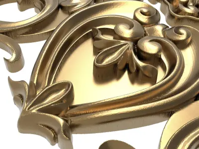  decorative pattern ready for 3D printing 3D model 512