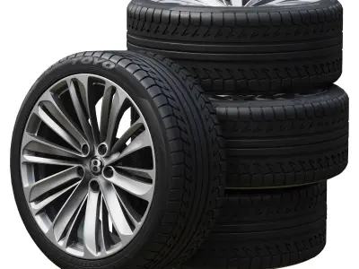 Bentley wheels 3D model