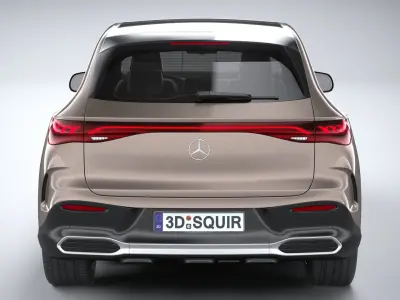 Mercedes-Benz EQE SUV 2024 3D model purchase