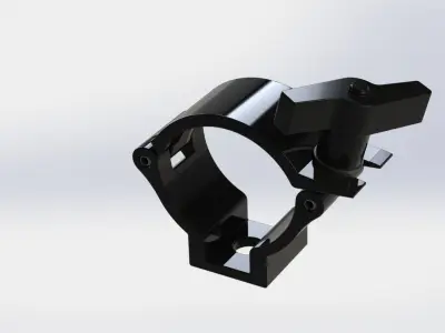Clamp for pipe 48-51mm 100kg 3D model