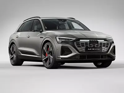 2024 Audi Q8 e-tron quattro 3D model