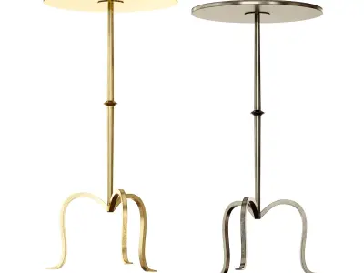 Hand-Forged Martini Table By Visual Comfort 3D model