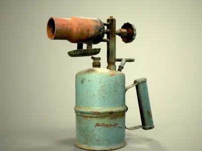 Old Blowtorch 3D model