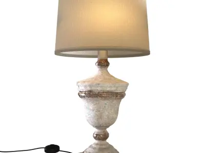 Manual nature Table lamp 3D model