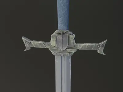 Old sword 2 Free 3D model