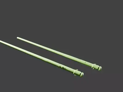 Young Space Knights Sabers 3D print model