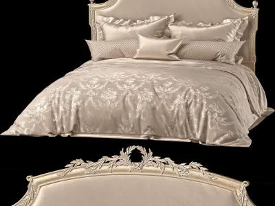 roberto giovannini athena bed art 1305 3D model