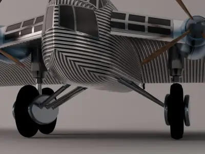 Junkers G38 Model 3D model