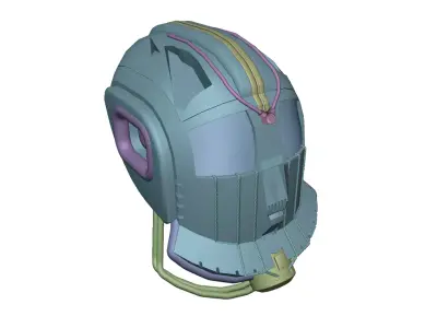 hard surface mask   Low-poly 3D model