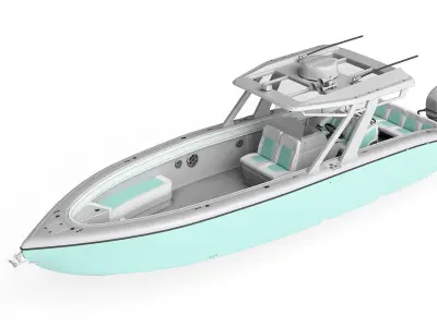 Motorboat  3D model